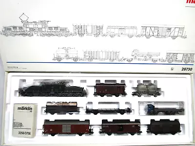 Marklin HO Scale Swiss Crocodile Locomotive Freight Train Set NOS 28730 Digital • $658