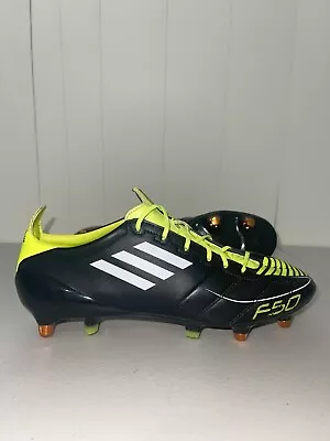 Adidas F50 Adizero BLACK/LIME GREEN US 8.5 / UK 8 • $400