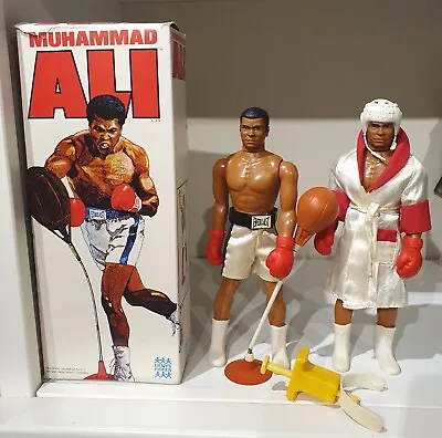 Mego Muhammad Ali MIB Denys Fisher Rare UK Issue With Extra Figure!  • $499