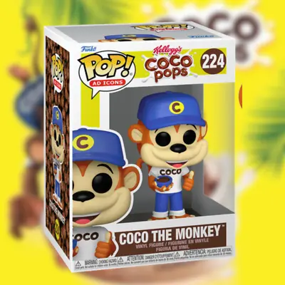 Kellogg's - Coco The Monkey Coco Pops Pop! Vinyl Figure • $25.29