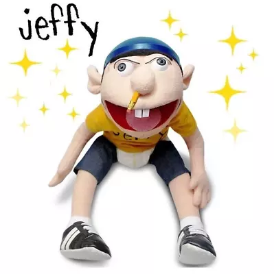 Jeffy Puppet Cheap Sml Jeffy Hand Puppet Plush Toy 23  Stuffed Doll Kids Gifts • $29.69