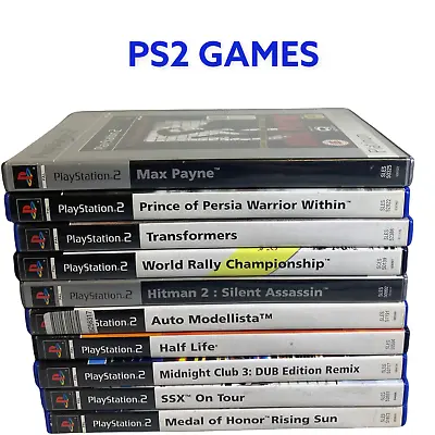 £2.99 • Buy PlayStation 2 PS2 Games Fast Free Next Day Dispatch - Select By Drop Down Menu