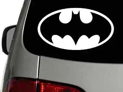 BATMAN CLASSIC Inverted Vinyl Decal Car Sticker Wall Truck CHOOSE SIZE COLOR • $6.80