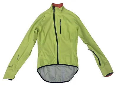 Mavic Lime Green Rainride Tech Climavent Ergo Zip Cycling Jacket Women's Size S • $29.99