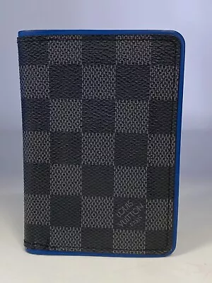 Louis Vuitton Pocket Organizer Damier Cobalt Blue • $219