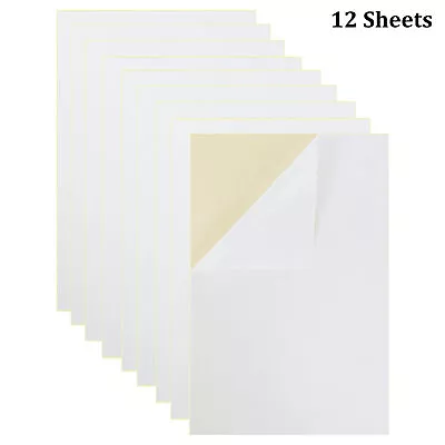 12pcs Practical SelfFelt Sheet Soft Velvet Drawer Liner A4 For Crafts • £9.85