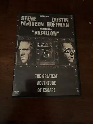 Papillon (DVD 1973)Steve McQueen-Dustin Hoffman-widescreen-Escape Adventure! • $7.99