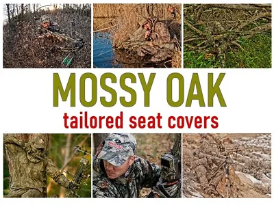 Mossy Oak Camo Tailored Seat Covers For Toyota Tacoma - Made To Order • $279.99