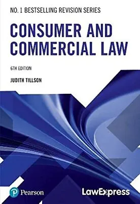 Consumer & Commercial Law (Law Express) By Tillson Judith Book The Cheap Fast • £8.99
