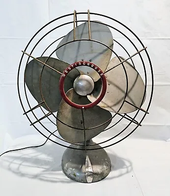 Vintage MCM Westinghouse Oscillating Table Fan! (16PA2) • $85