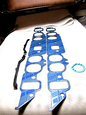 Fel Pro 90665 BBC Intake Manifold Gaskets Oval Port Big Block Chevy 396-454 USA • $21.80