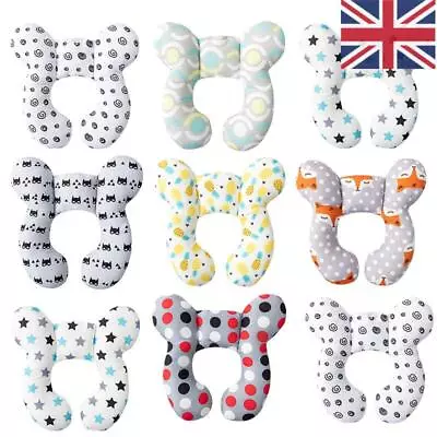 Infant Baby Toddler Car Seat Stroller Travel HEAD & NECK Support Cushion Pillow • £5.55