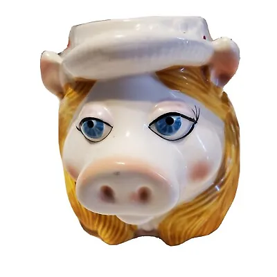 Vintage Muppets Miss Piggy Sigma Taste Setter Ceramic Coffee Tea Cup Mug • $31.41