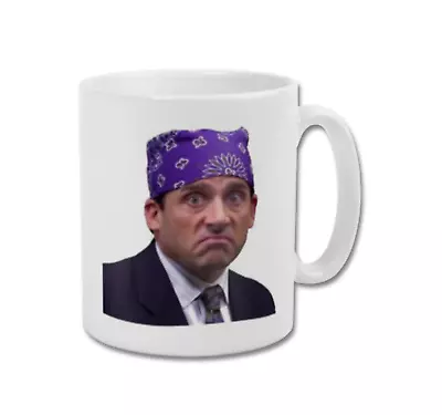 PRISON MIKE Michael Scott The Office US TV Show Funny Coffee Tea Mug Cup White • $27.30