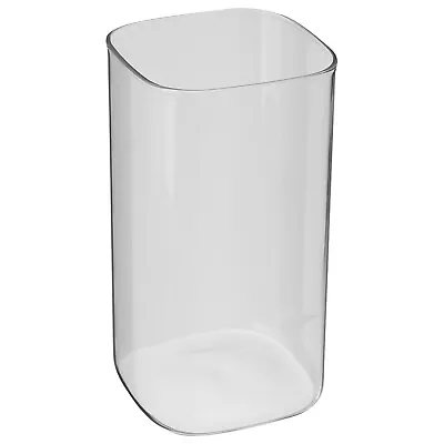 8 X4  Square Glass Vases Cube Shape Flower Vase Clear Floating Candle Holder • $26.29