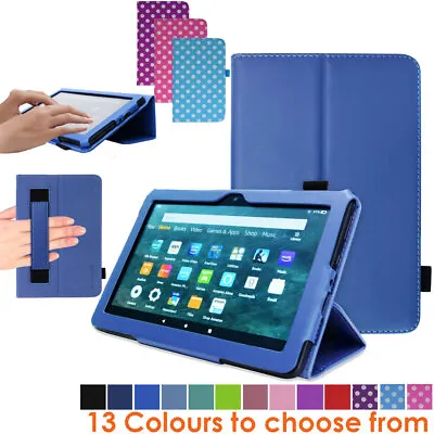 £6.95 • Buy For Amazon Fire HD 8 / Plus 2022 12th Gen Premium Flip Leather Stand Case Cover