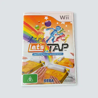 $9.99 • Buy Let's Tap For The Nintendo Wii/Wii U - VGC/AUS/PAL/G/Tested/Rhythm/Music Game 🐙