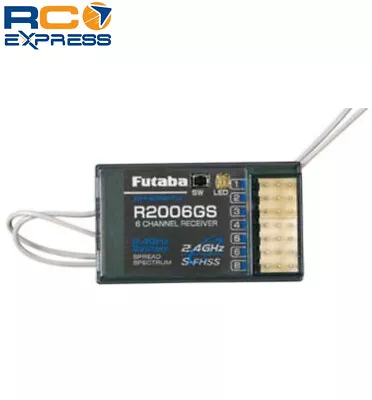 Futaba R2006gs 2.4g Sfhss 6ch Receiver 6j FUTR2006GS • $56.19