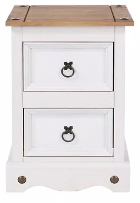 Pine Sideboard Bookcase TV Unit Cupboard - Premium Corona Whitewashed Collection • £59