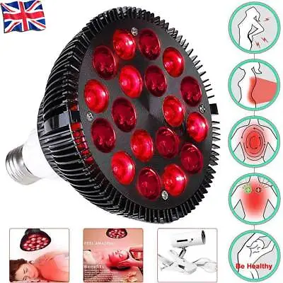 £16.82 • Buy Infrared Red Light Therapy Lamp LED Light Device 660nm & 850nm Relief Skin Pain