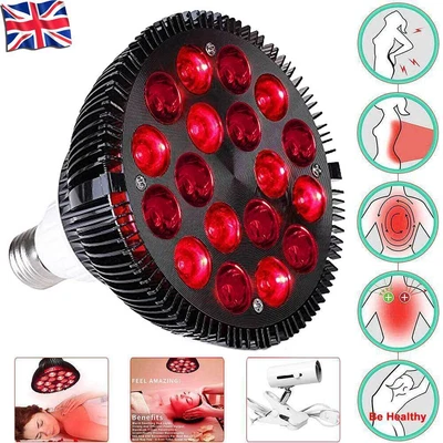 £16.82 • Buy Infrared Red Light Therapy Lamp LED Light Device 660nm & 850nm Relief Skin Pain