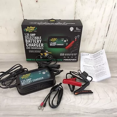 Deltran Battery Tender Selectable 1.25 Amp Charger 6/12 Volt 022-0211-Dl-Wh • $33.99