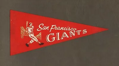 Small Vintage San Francisco Giants Baseball Pennant  • $16