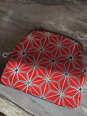 Mod Vintage Inspired Hand Bag Evening Bag Bright Geometric  • $12