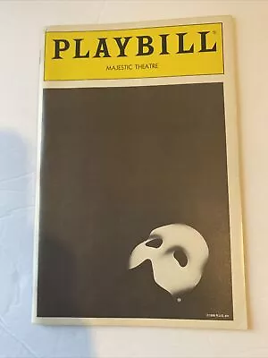 The Phantom Of The Opera Broadway Theatre Playbill Rebecca Luker Mar 1990 • $7