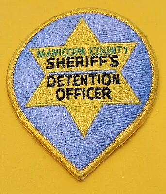 Arizona Az Maricopa County Sheriff Detention Officer Shoulder Patch Police • $4.99