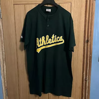 Vintage Majestic MLB Athletics #6 Shirt Size Large • £1