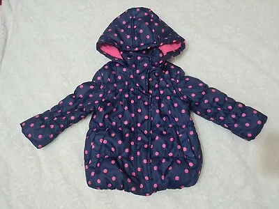 £8.99 • Buy 18-24 Months Girls Bluezoo Debenhams Spotted Coat Please Read (M)