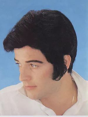 Elvis Wig Halloween Costume Cosplay Quality Synthetic Wig Made In America • $29.95