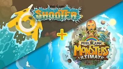 PixelJunk Monsters Ultimate + Shooter Bundle - Steam PC Key (NO CD/DVD) • $2.99