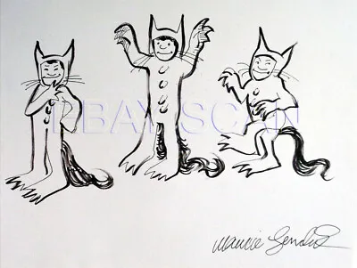 Maurice Sendak  Ink On Paper Drawing Painting • $100