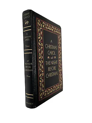 A CHRISTMAS CAROL By Charles Dickens Leather HC Deluxe Gramercy/Random House NY • $75
