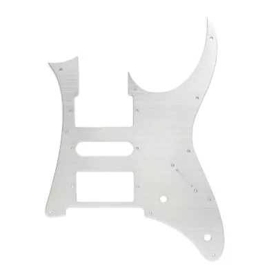 Aluminum Alloy 10 Hole HSH IBANEZ Electric Guitar Pickguard Silver Metal Plate • $19.99