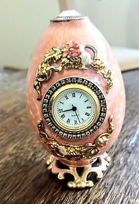 Vivian Alexander Goose Egg Fabrege Clock Artist Signed Rare • $80