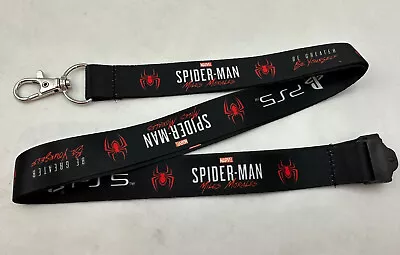 Marvel Spiderman Miles Morales PS5 Lanyard ID Holder Keyring Official Promo -NEW • $19.95