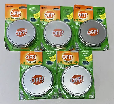 OFF! Backyard Mosquito Coil  4 Hours Per Coil Country Fresh Scented - 5 Pack • $52.99