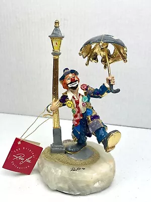 Vintage RON LEE 1991 World Of Clowns*Singing In The Rain*Figure Limited Edition • $125