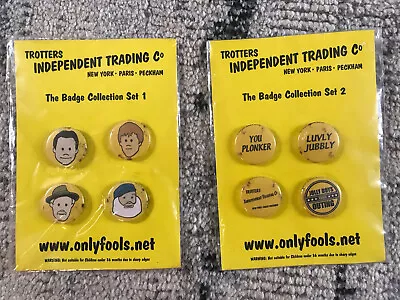 £16 • Buy Very Rare Only Fools And Horses Appreciation Society Old Merchandise Badges