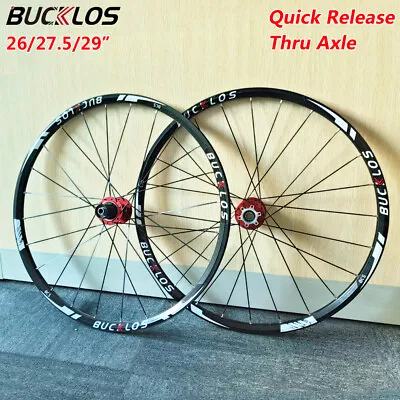 Mountain Bike Wheelset Disc Brake 26/27.5/29  Carbon Hub Bicycle Wheelset 7-11S • $282.65