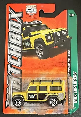 2013 Matchbox - Land Rover Defender 110 (small Crease On Corner/see Photos) • $6