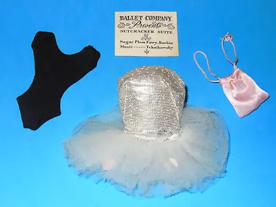 Barbie 1961 BALLERINA Vintage Outfit #989 Tutu Poster Bag & Leotard Exc. Cond. • $8.99