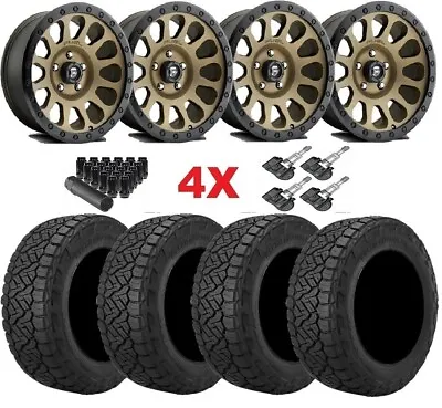 Fit Tundra Sequoia Fuel Vector Bronze Wheel Tire All Terrain Bridgestone 18 • $2295