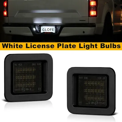 For Ford F150 2015-2024 LED Smoke License Plate Light Bulbs Rear Assembly Lamps • $13.96