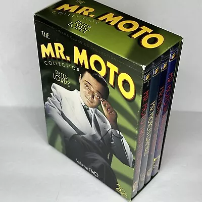 The Mr Moto Collection Volume Two DVD Disc Set W/ Slipcover Inserts Peter Lorre • $20