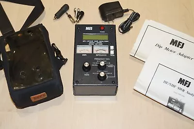 MFJ-259C 530 KHz-230 MHz Antenna Analyzer W/MFJ-66 Dip Adapter • $259