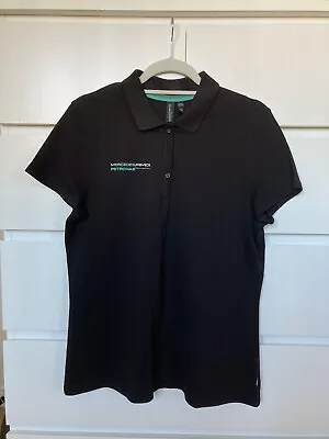 Mercedes Amg Petronas F1 Polo Shirt Ladies XL Used • £5